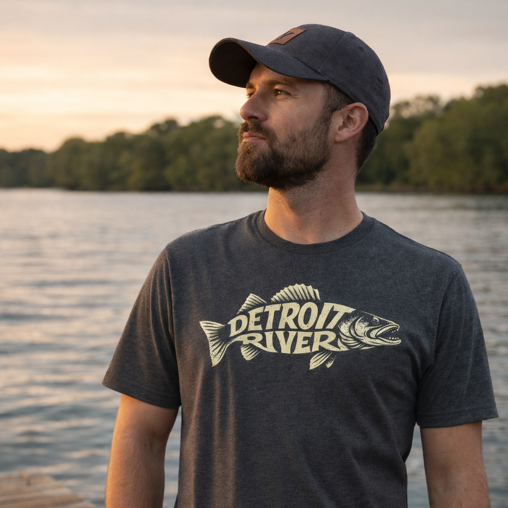 DNRV CO - Detroit River Walleye Tee