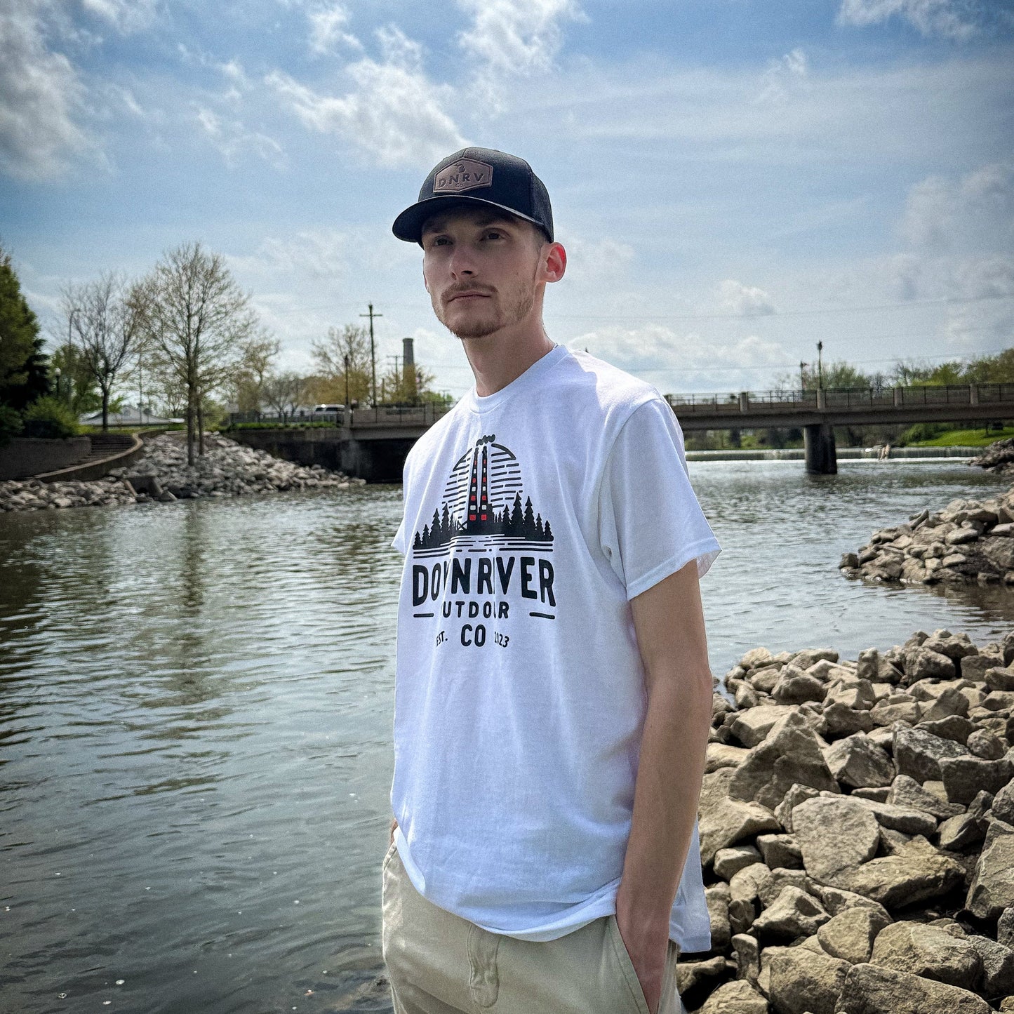 Downriver Smoke Stacks Shirt