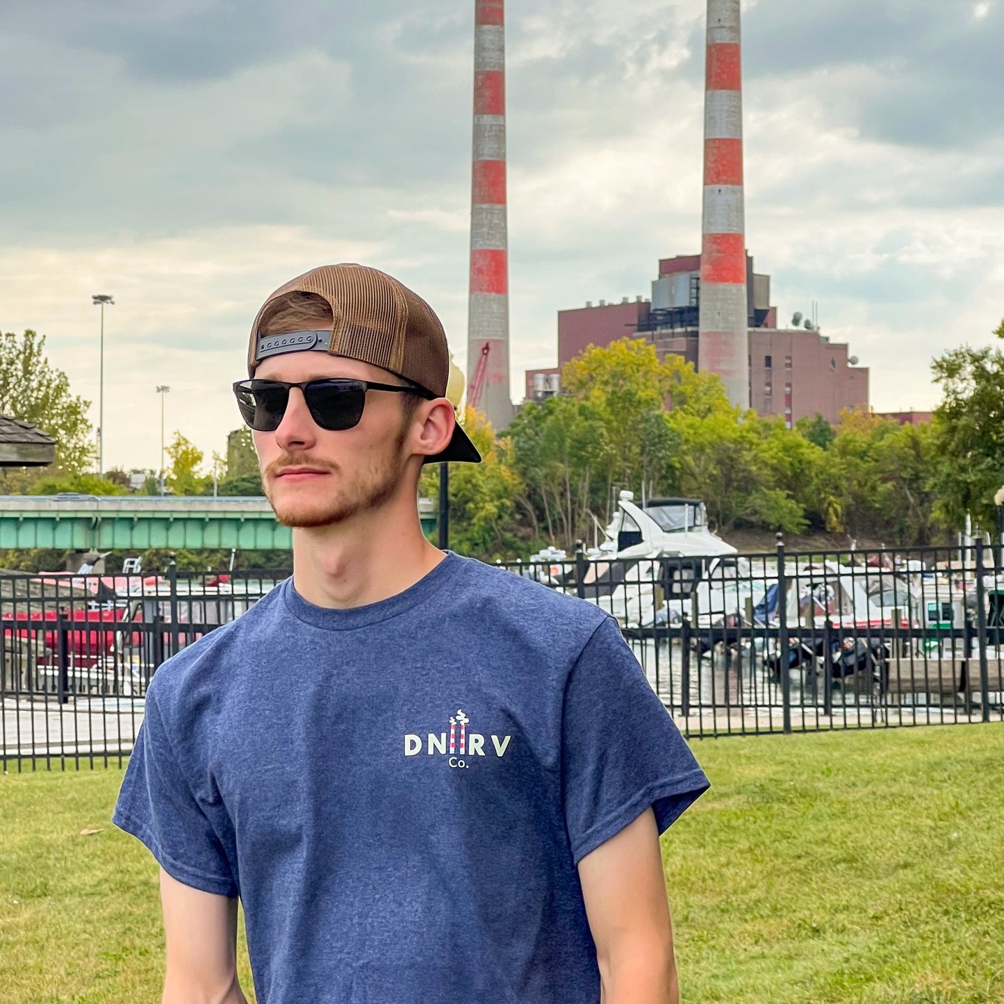 DNRV Co - Smoke Stacks Tee