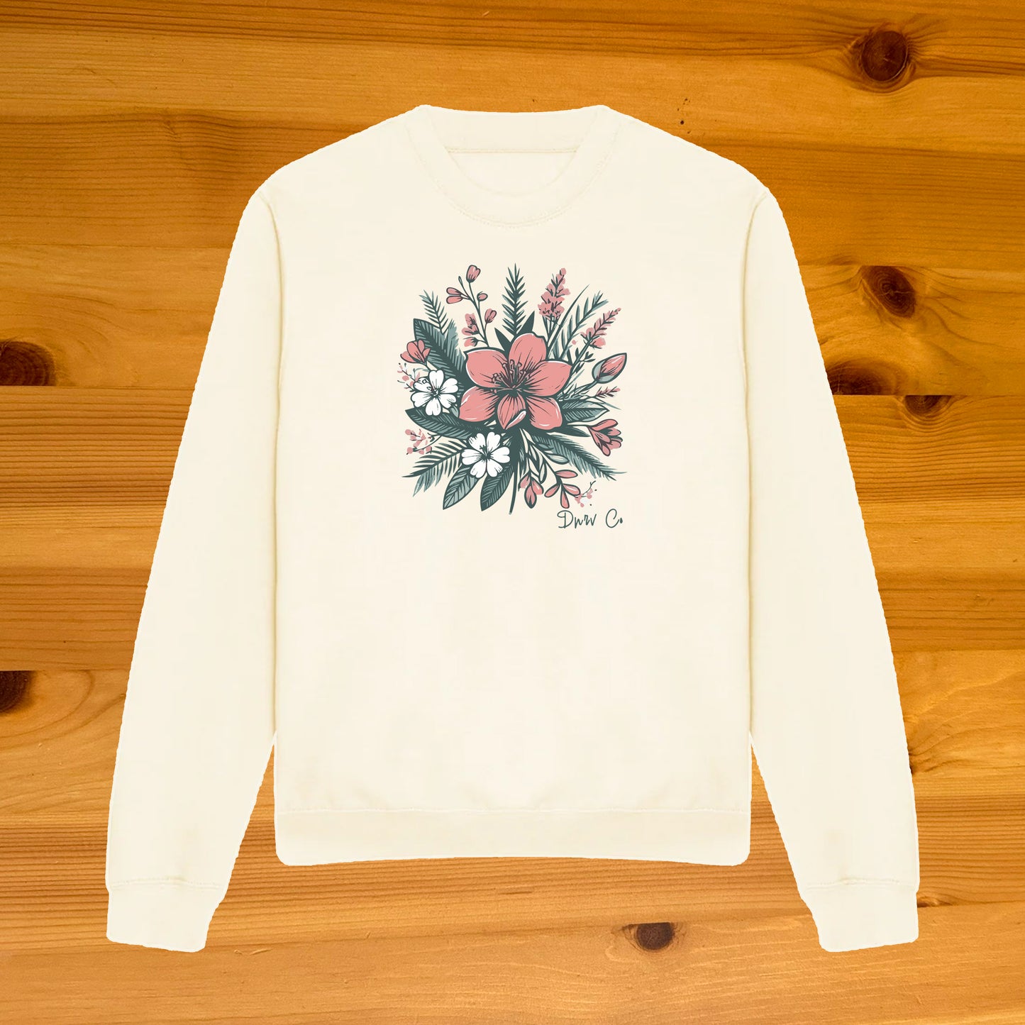 Floral Design Crewneck