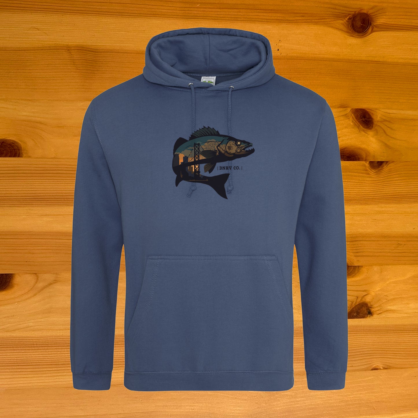 Detroit Walleye Skyline Hoodie