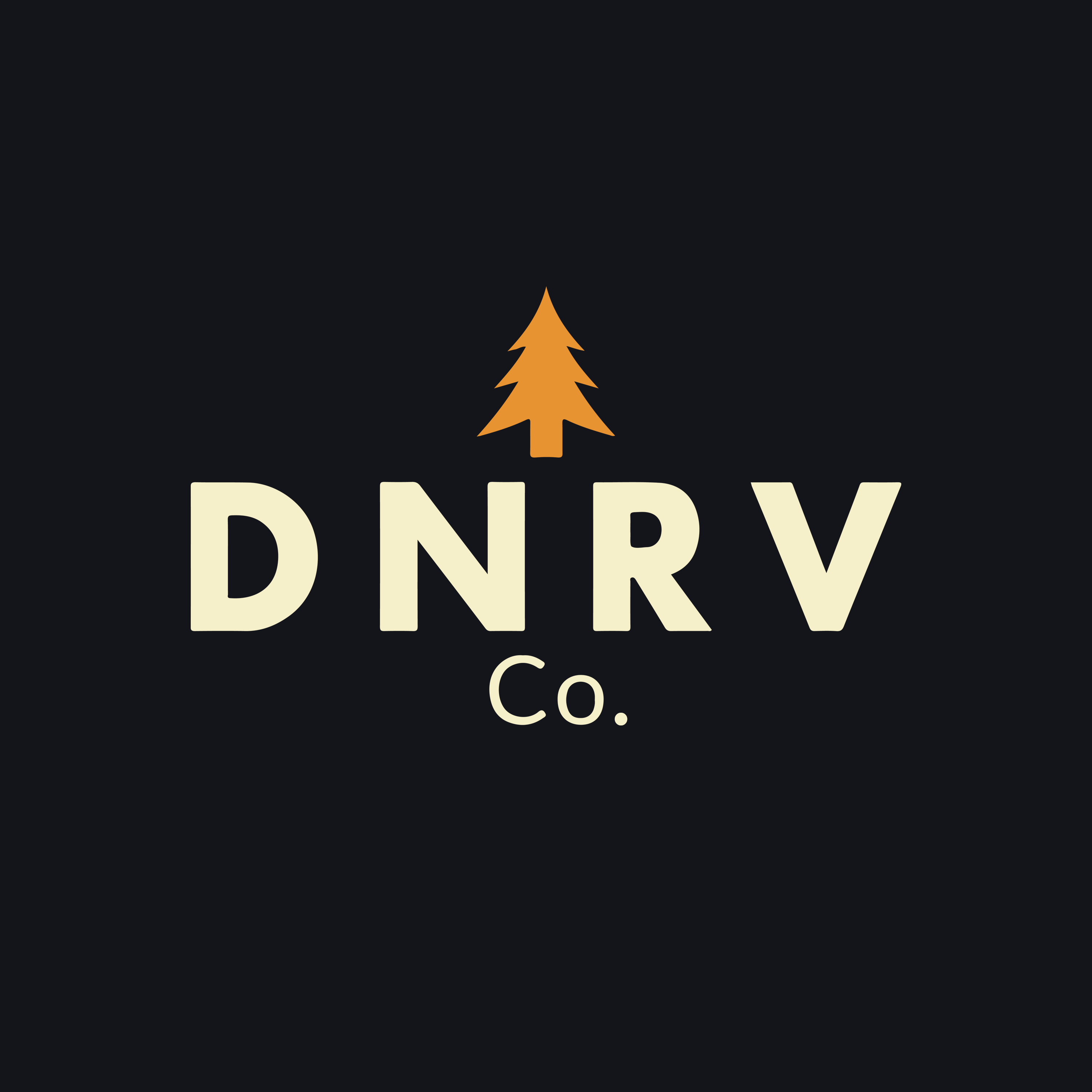 Original DNRV Co. pine tree logo