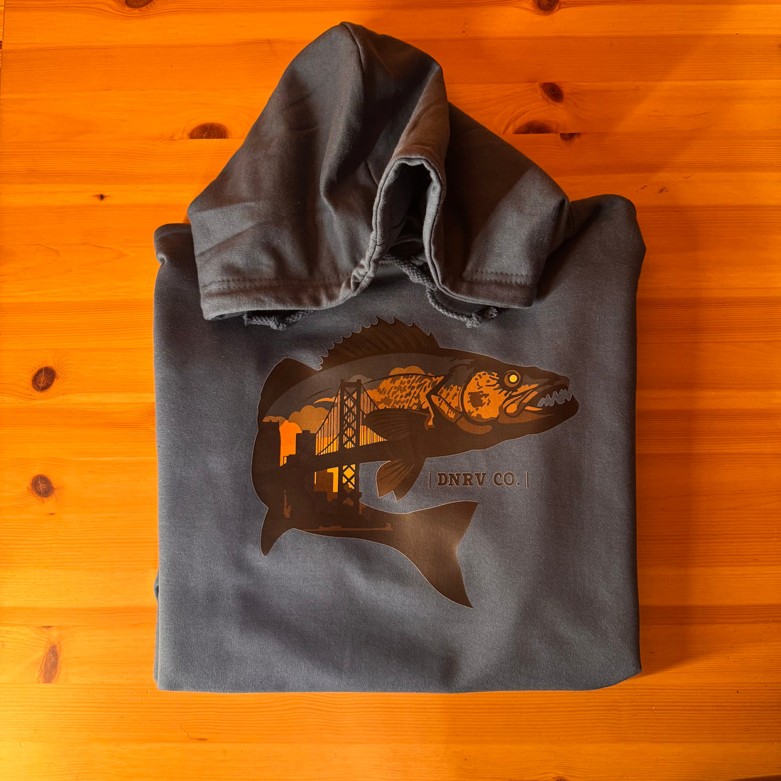 Detroit Walleye Skyline Hoodie