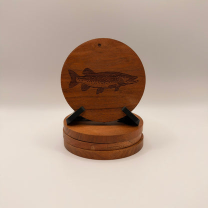 Freshwater Fish Coaster Set