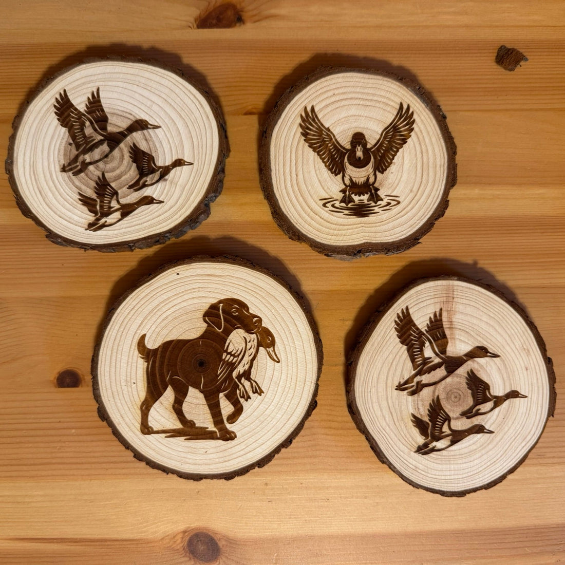 Waterfowl Coasters (Set of 4)