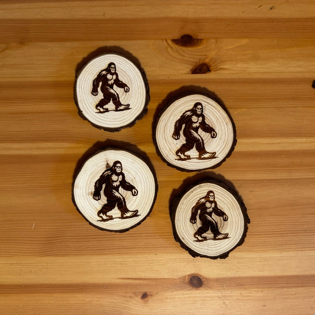 Bigfoot Coasters (Set of 4)