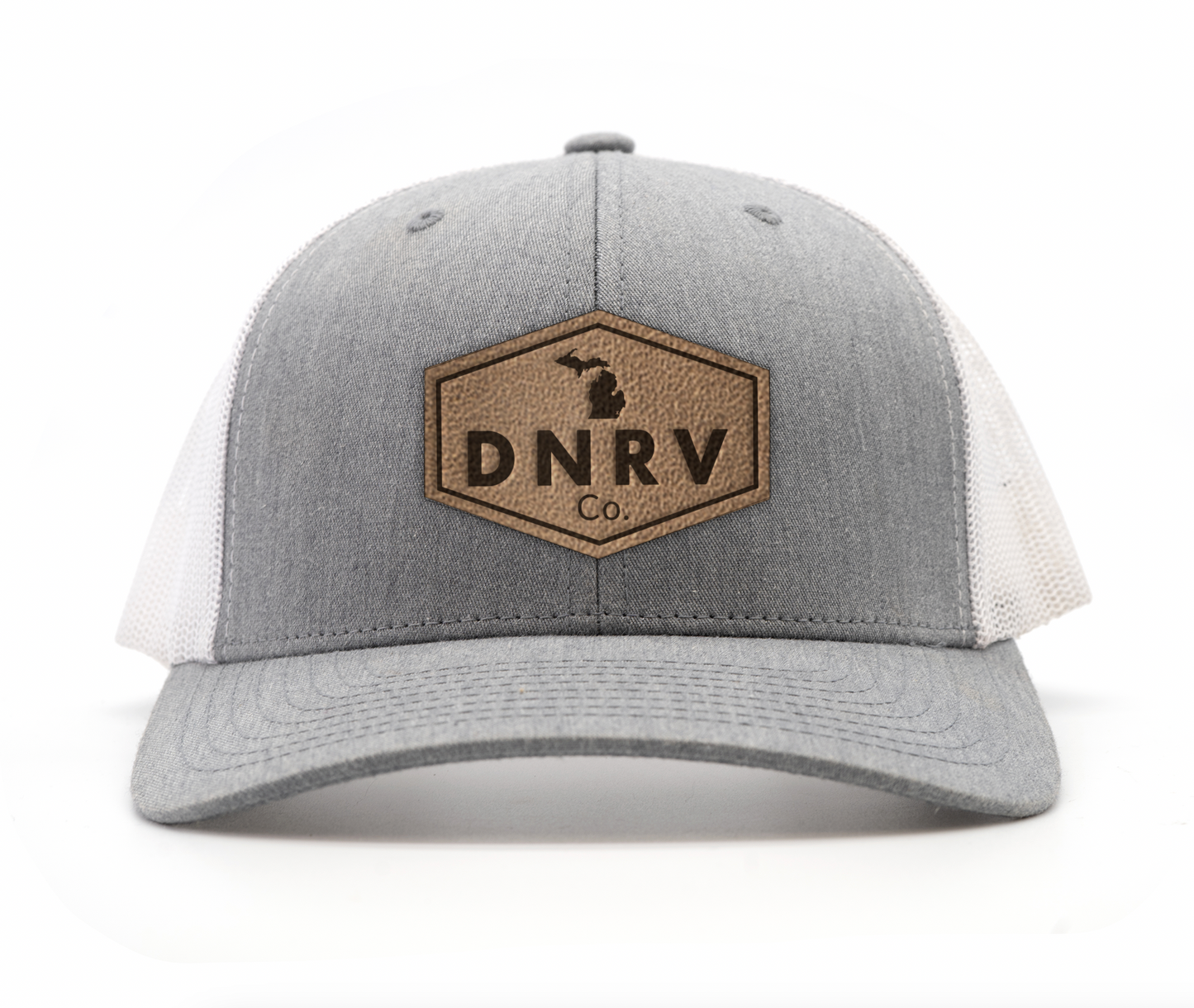 DNRV Co - Leather Patch Hat (Gray)