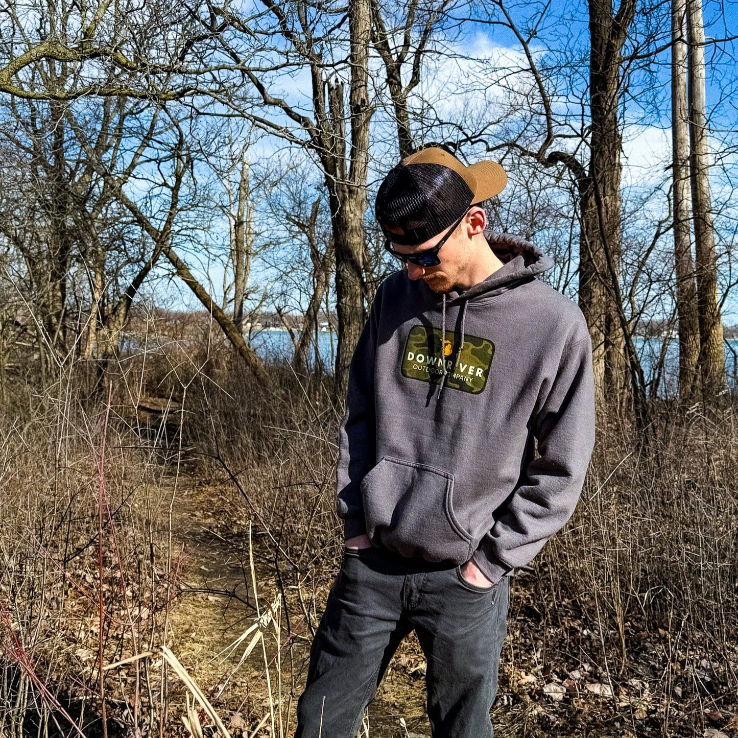 DNRV CO - Camo Graphic Hoodie