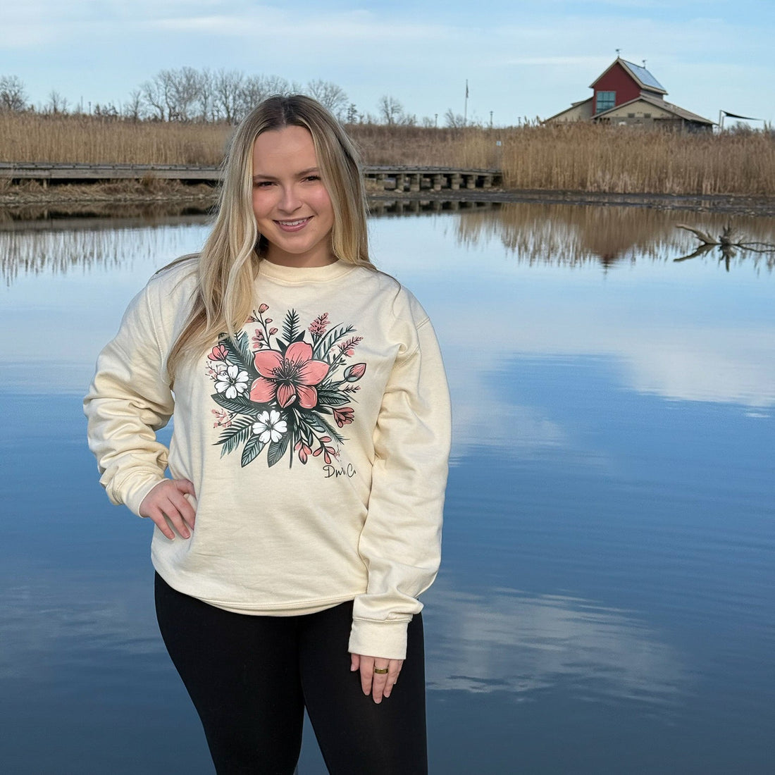 Floral Design Crewneck