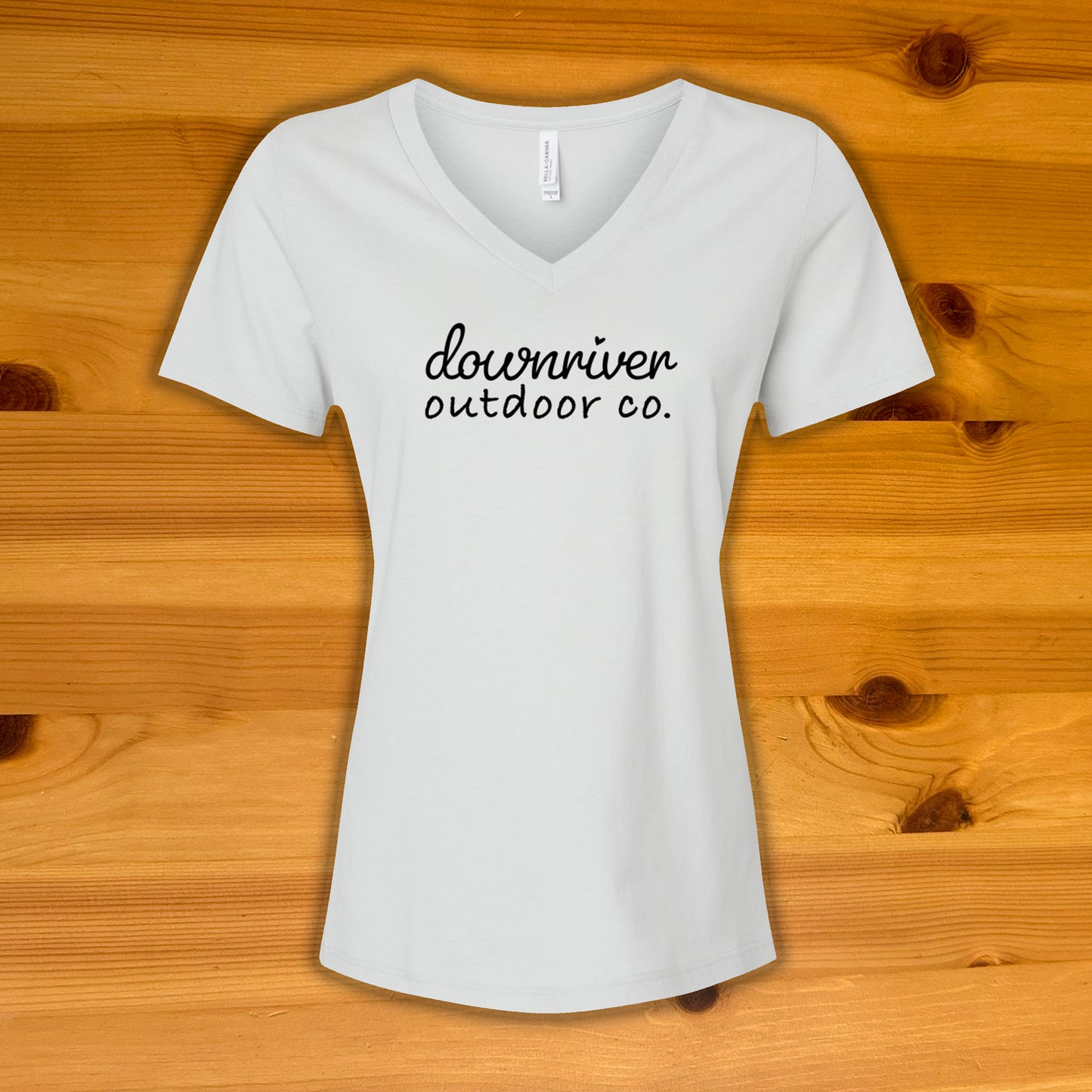 DNRV CO - Women's Cursive V-Neck