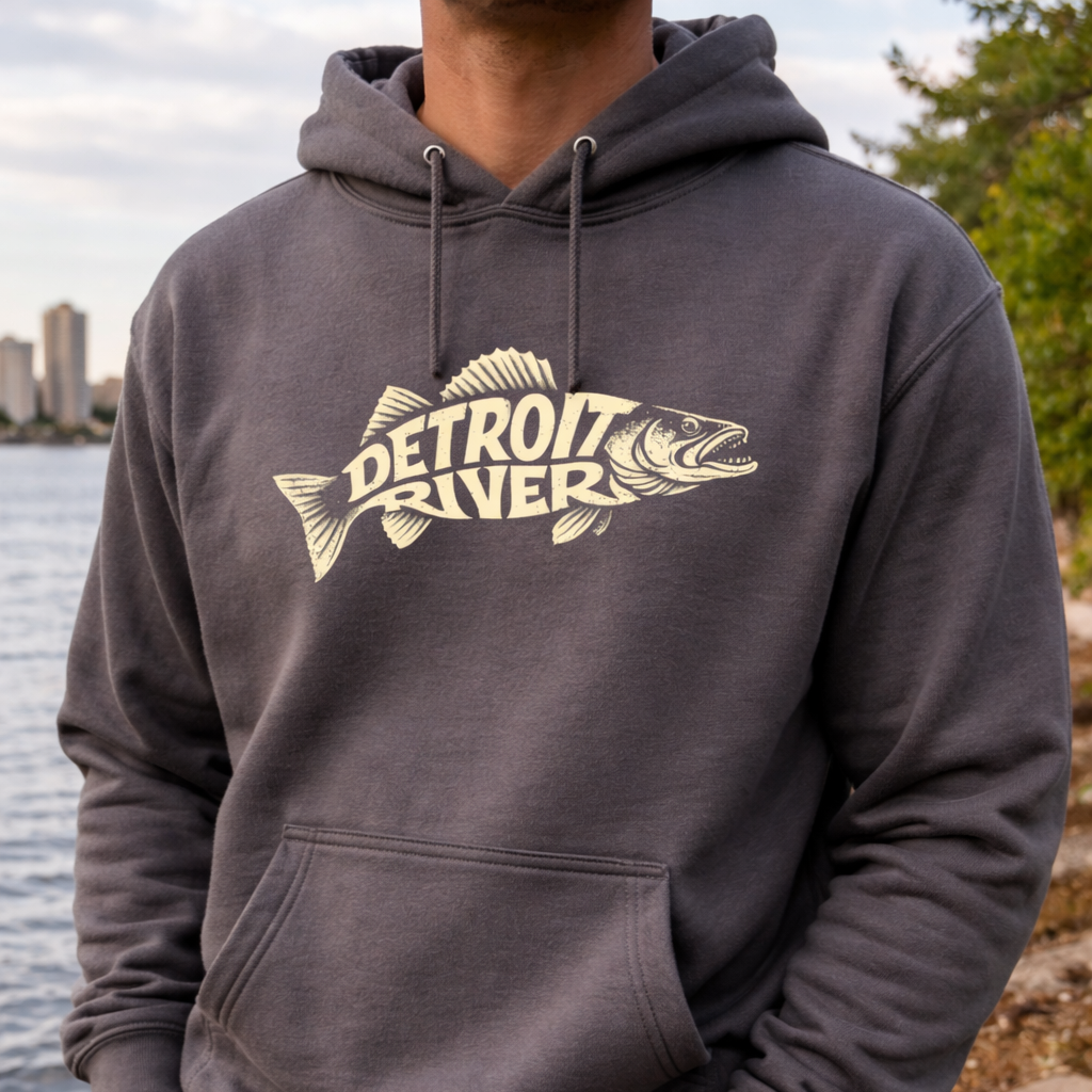 DNRV CO - Detroit River Walleye Hoodie